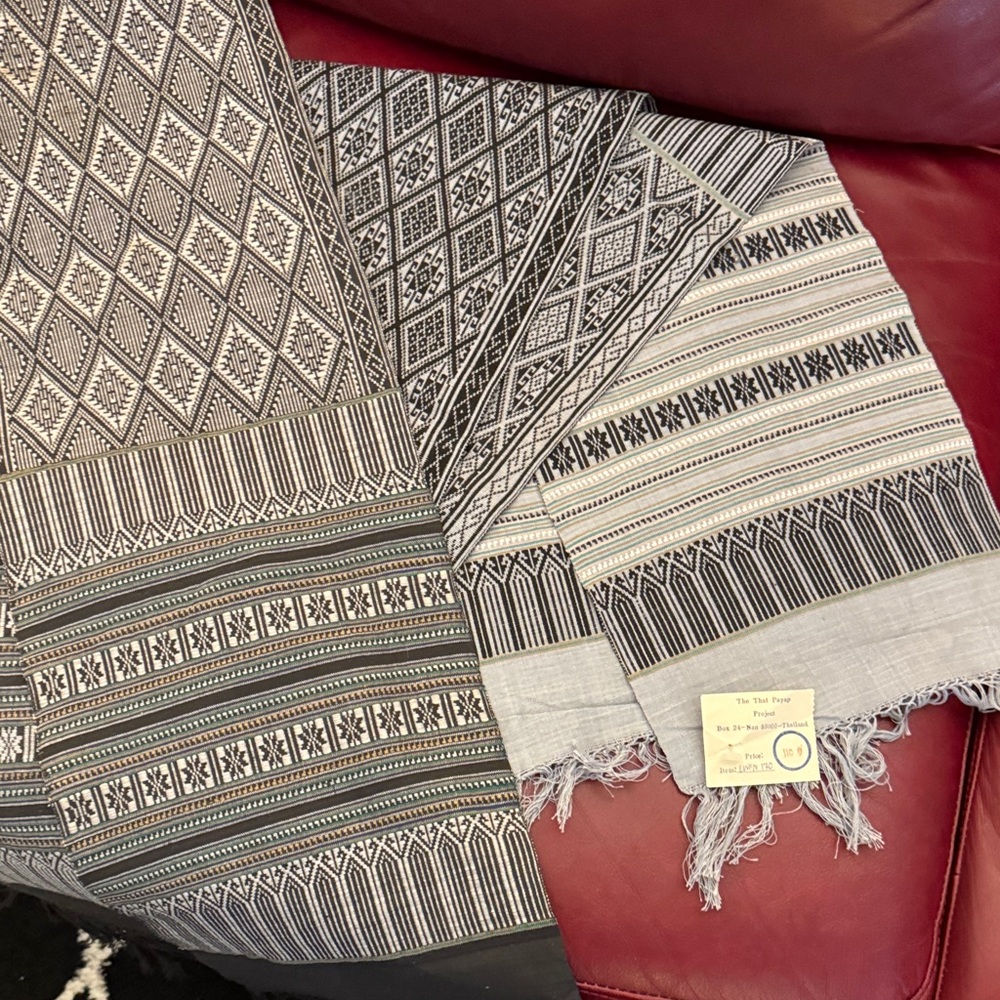 Intricate Patterned Table Runners